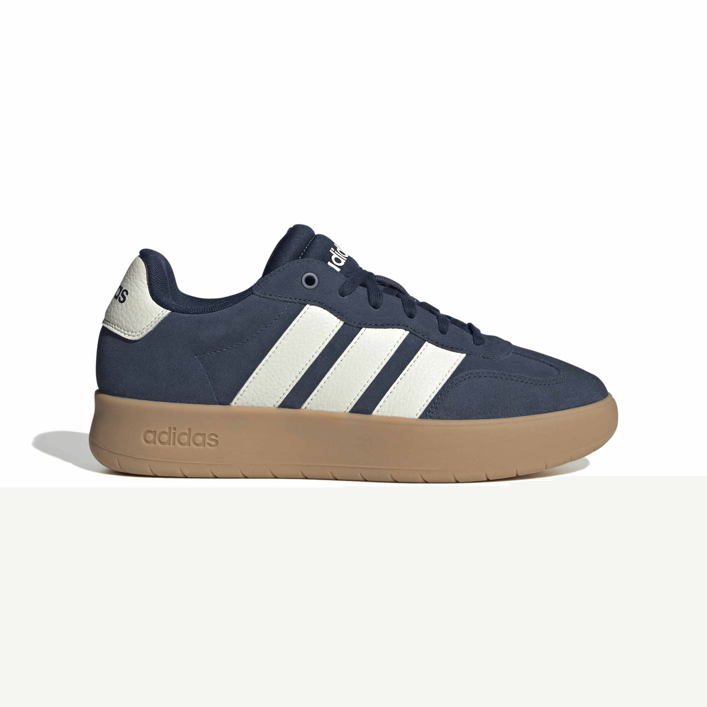Tenis Adidas Barreda XLG Hombre Casual Gamuza Azul Marino Caballero — imagen 9