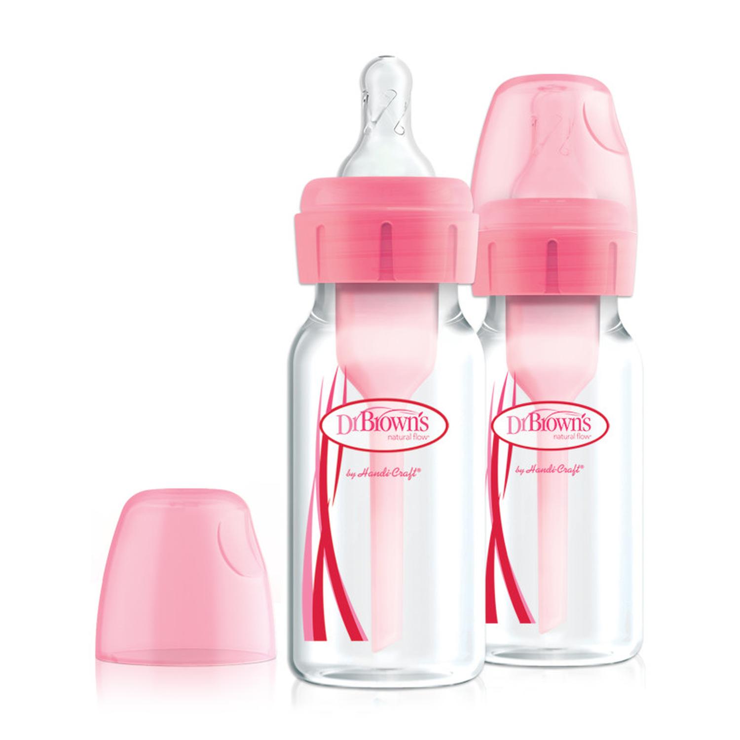 Biberones Dr Browns Options Estandar 2 Piezas 120ml/4oz 0m+ Color Azul — imagen 1
