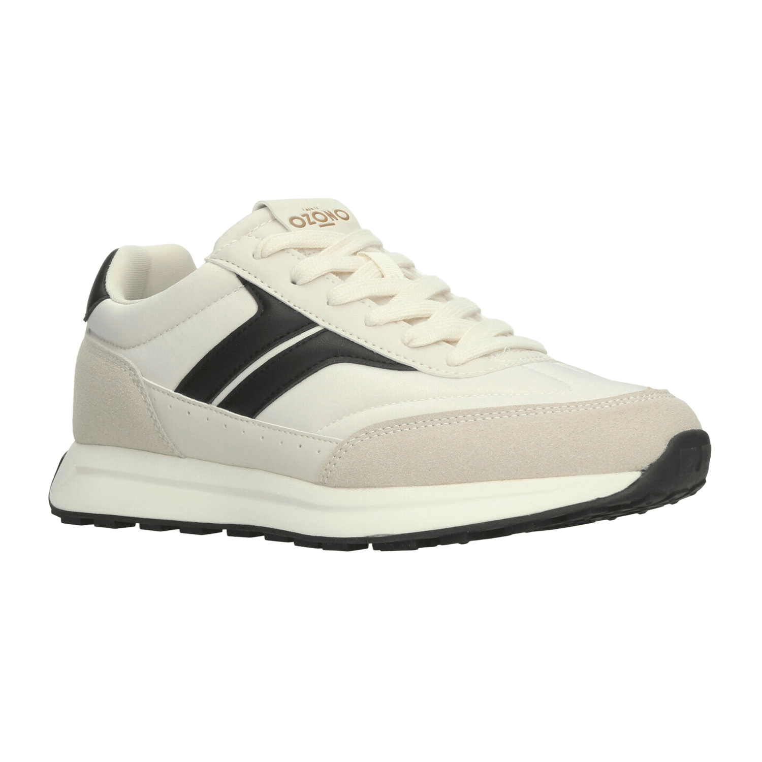 Tenis Ozono Hombre Blanco Casual Cintas Cómodo Caballero — imagen 3
