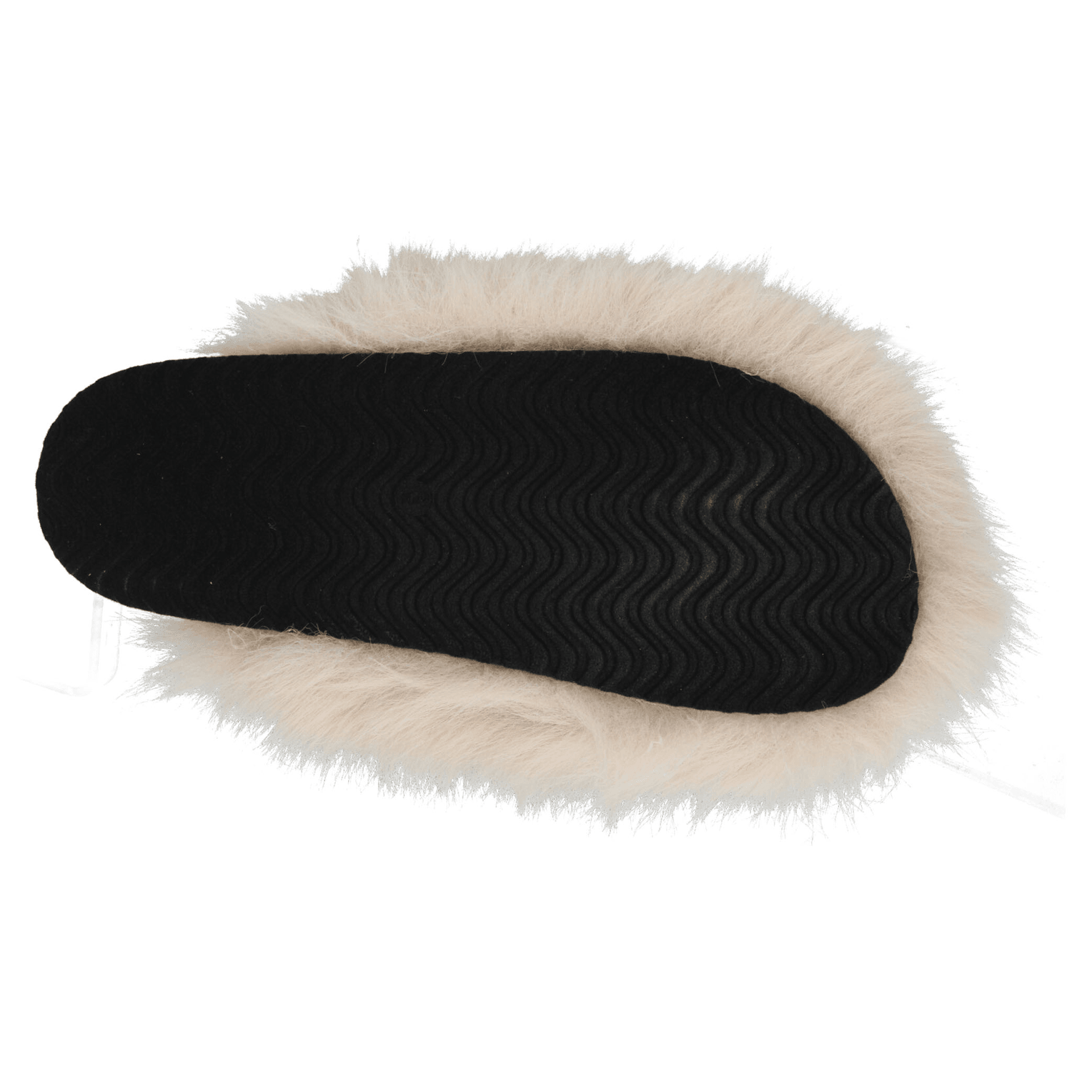 Zapato Berlin Dama Casual Peluche Slip On Cómodo Beige Mujer — imagen 9