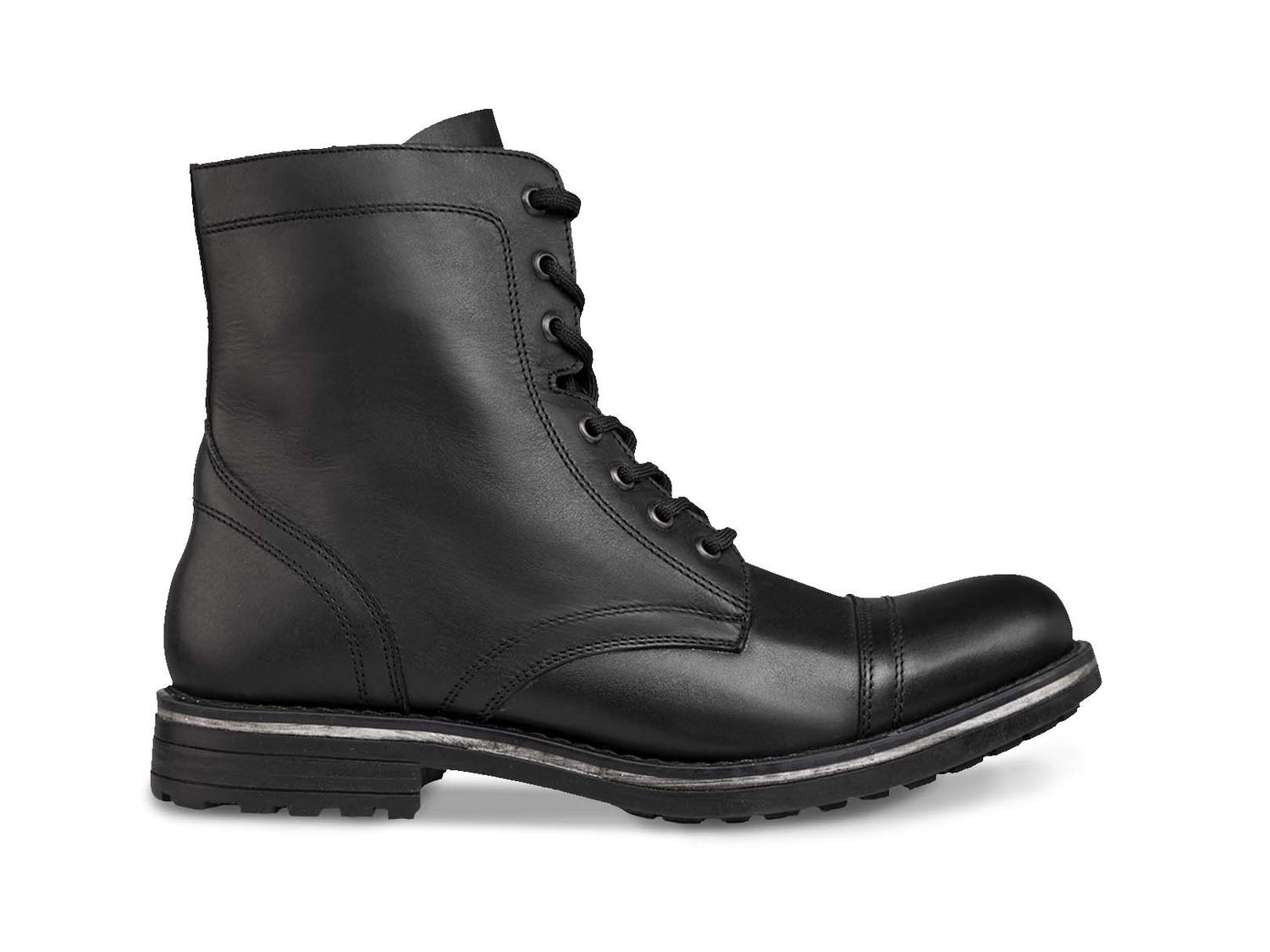Bota hombre casual botín chelsea biker Workland 89725 negro — imagen 2