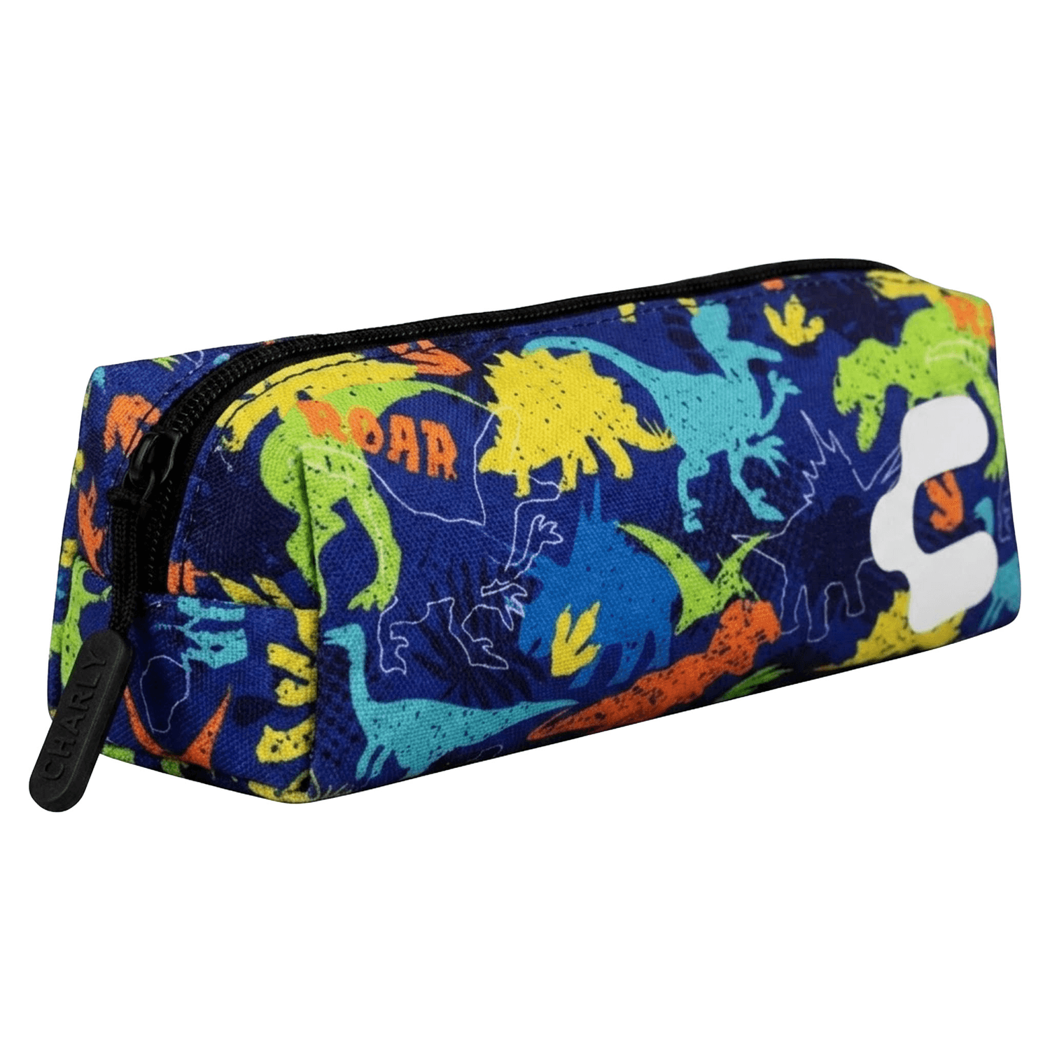 Set de Mochila Charly Dinosaurio Niño Azul Escolar Lonchera Infantil — imagen 11