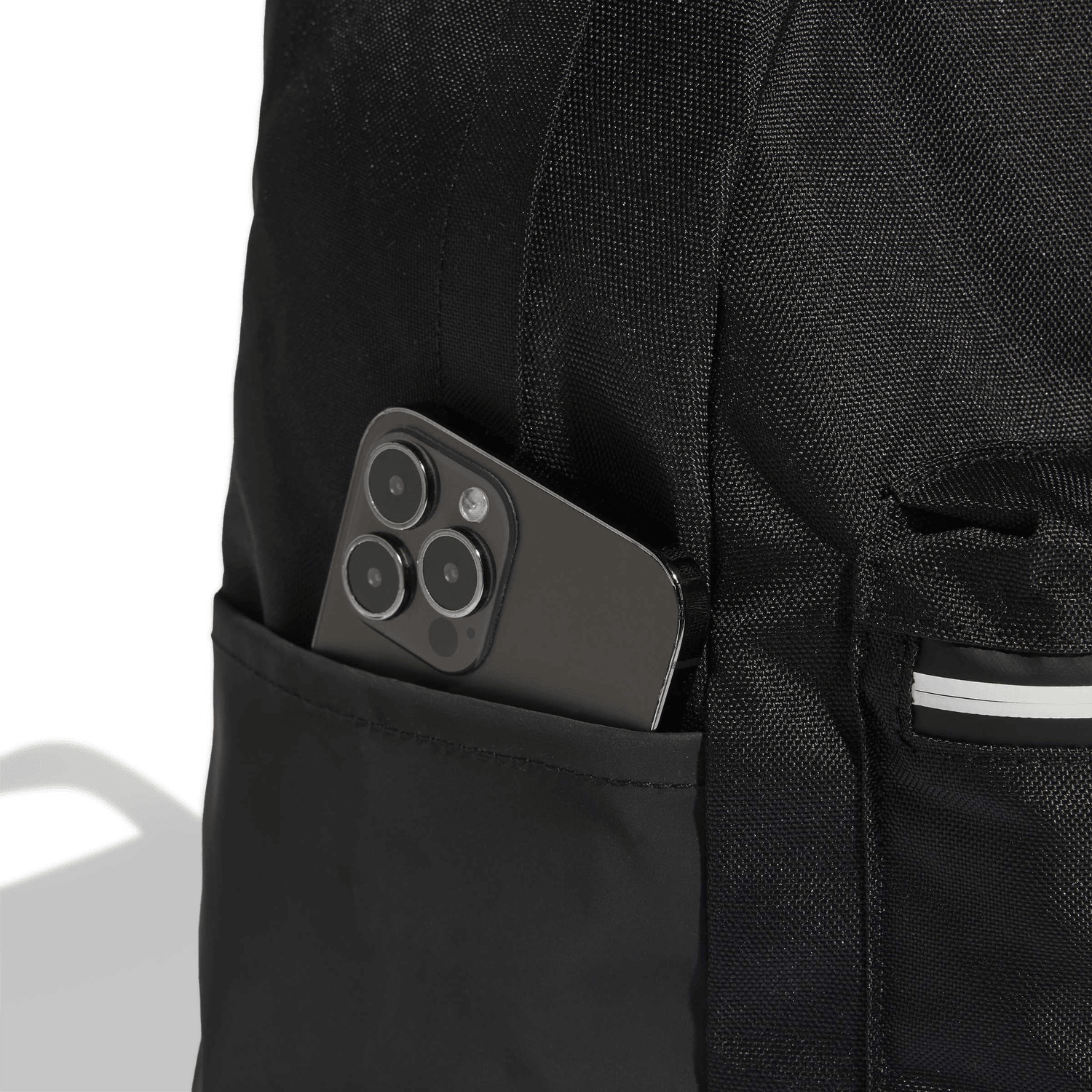Mochila Adidas Unisex Escolar Negro Unisex 20L — imagen 4
