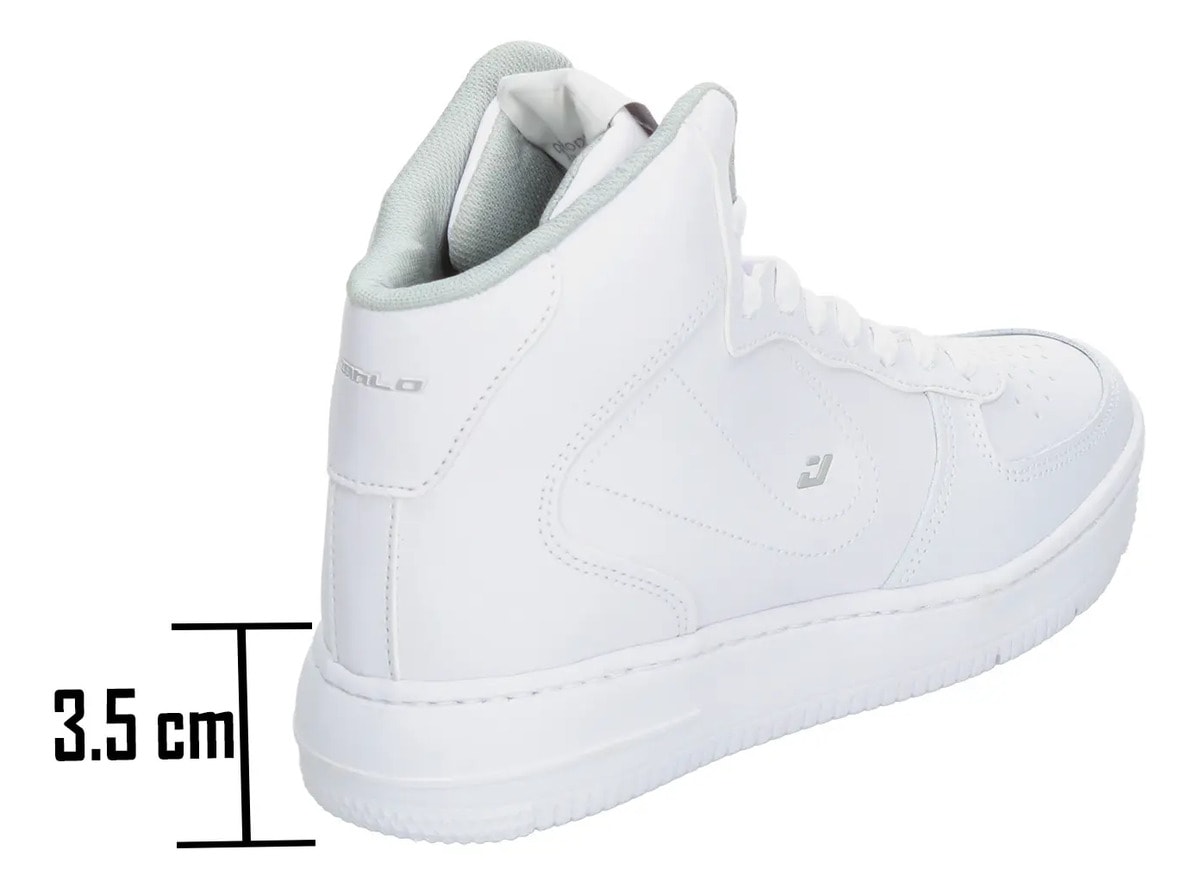 Tenis Janlo Hombre Casual Blanco Caballero — imagen 11