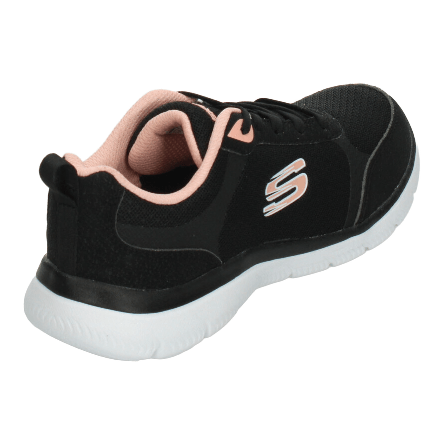 Tenis Skechers Summits Dama Deportivo Cintas Negro Mujer — imagen 3