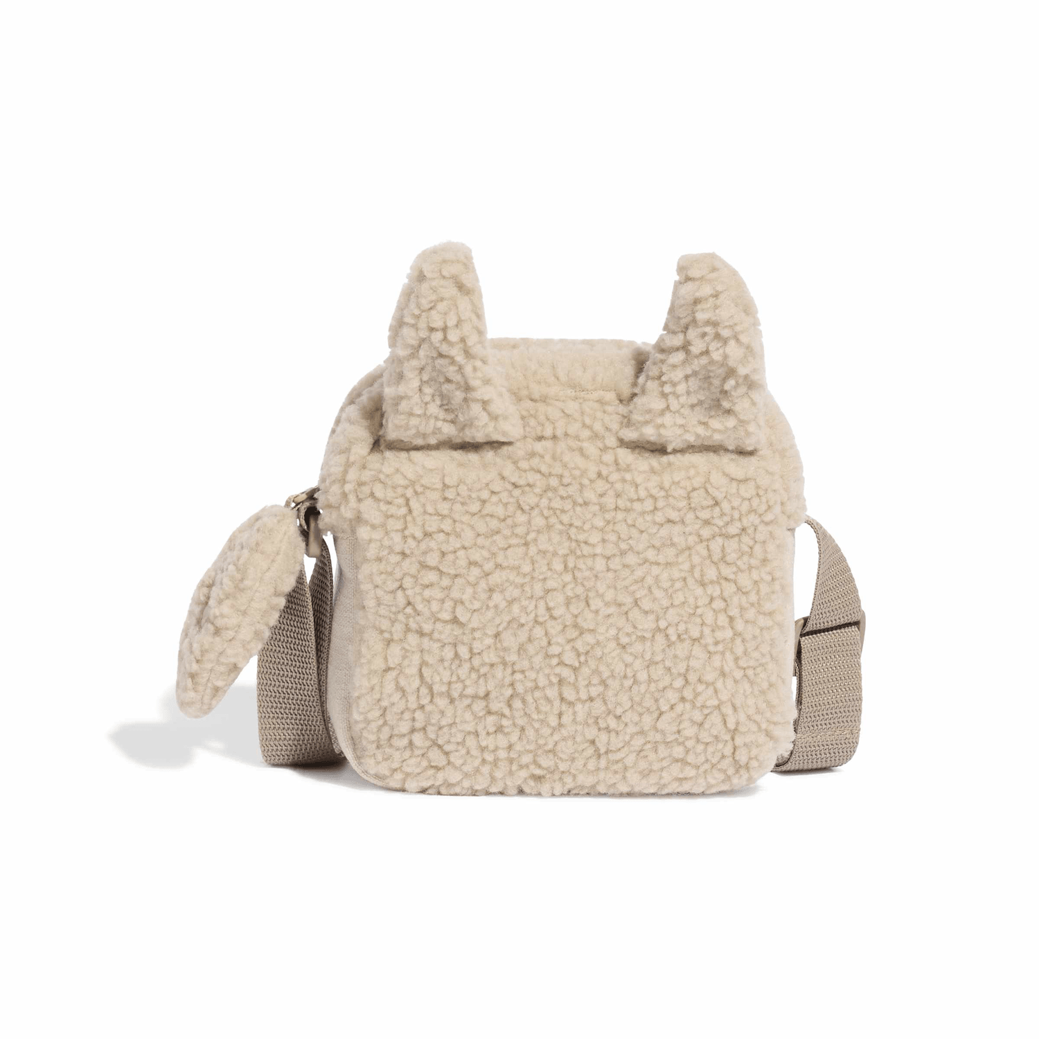 Bolsa Adidas Fleece Kids Niña Café Personaje Infantil — imagen 4