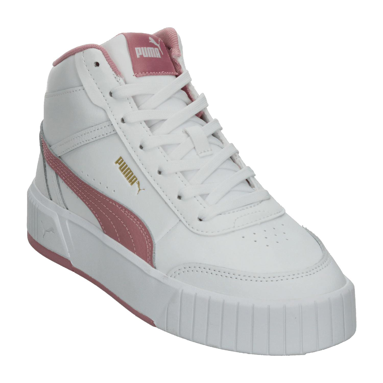 Tenis Dama Puma Carina Mia Blanco Casual Mujer — imagen 5