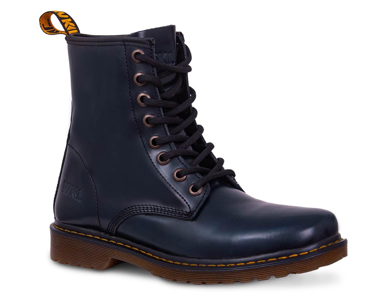 Bota Hombre Casual Botín de Piel Workland 71300 Marino — imagen 1