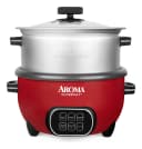 AROMA ARC-1021DR Olla Multifuncional Color Rojo Capacidad De 20 Tazas