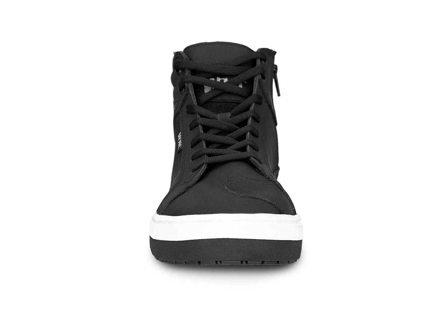 Botin tenis hombre motociclista biker bota WKL 80200 Negro — imagen 4
