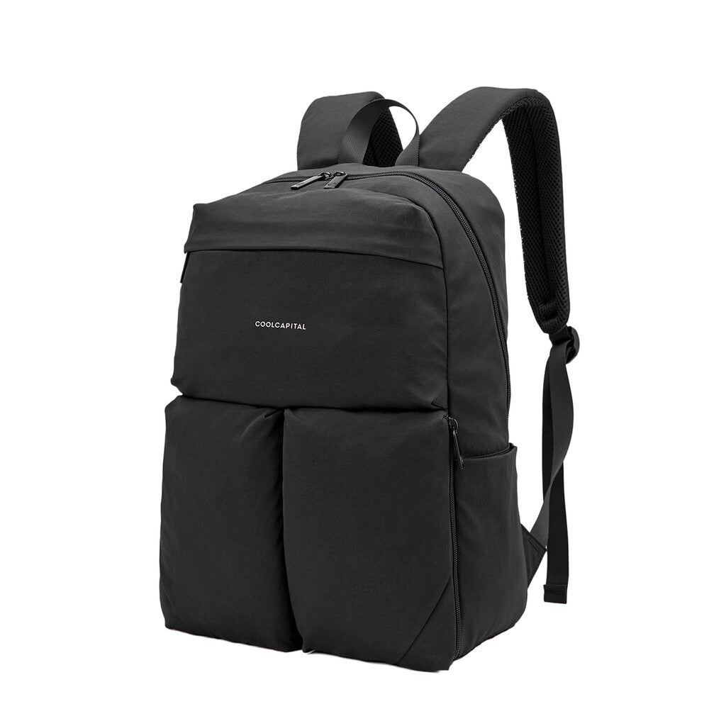 MOCHILA SEOUL Laptop 15” Cool Capital + TERMO 710 ml Combo Negro — imagen 5