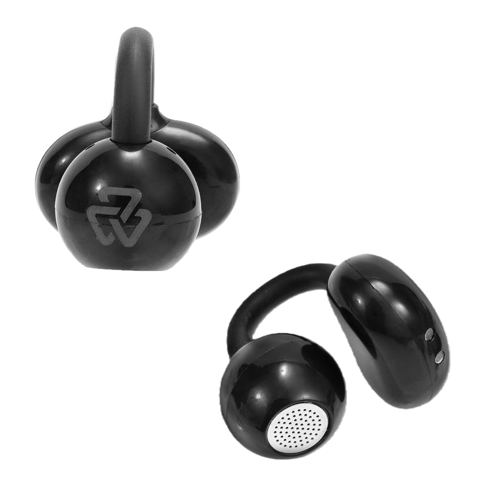 Audífonos Open Ear STF One: OWS, 20h batería, micrófono, Negro — imagen 8