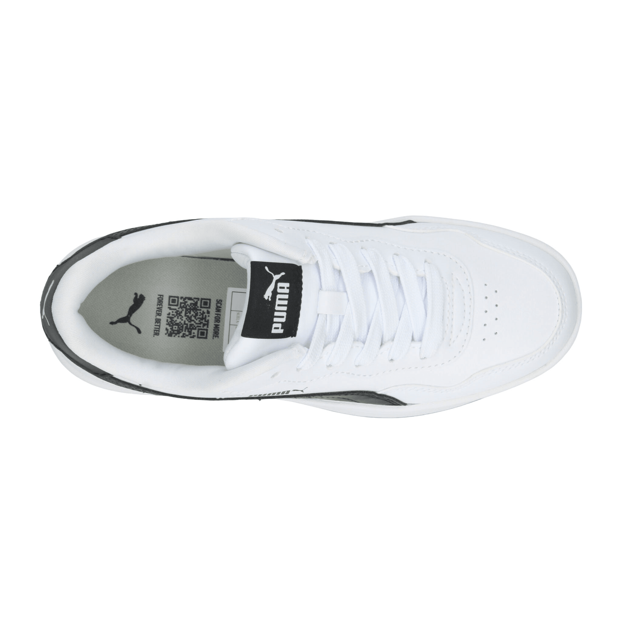 Tenis Puma Court Lally Skye Dama Casual Cintas Blanco Mujer — imagen 17