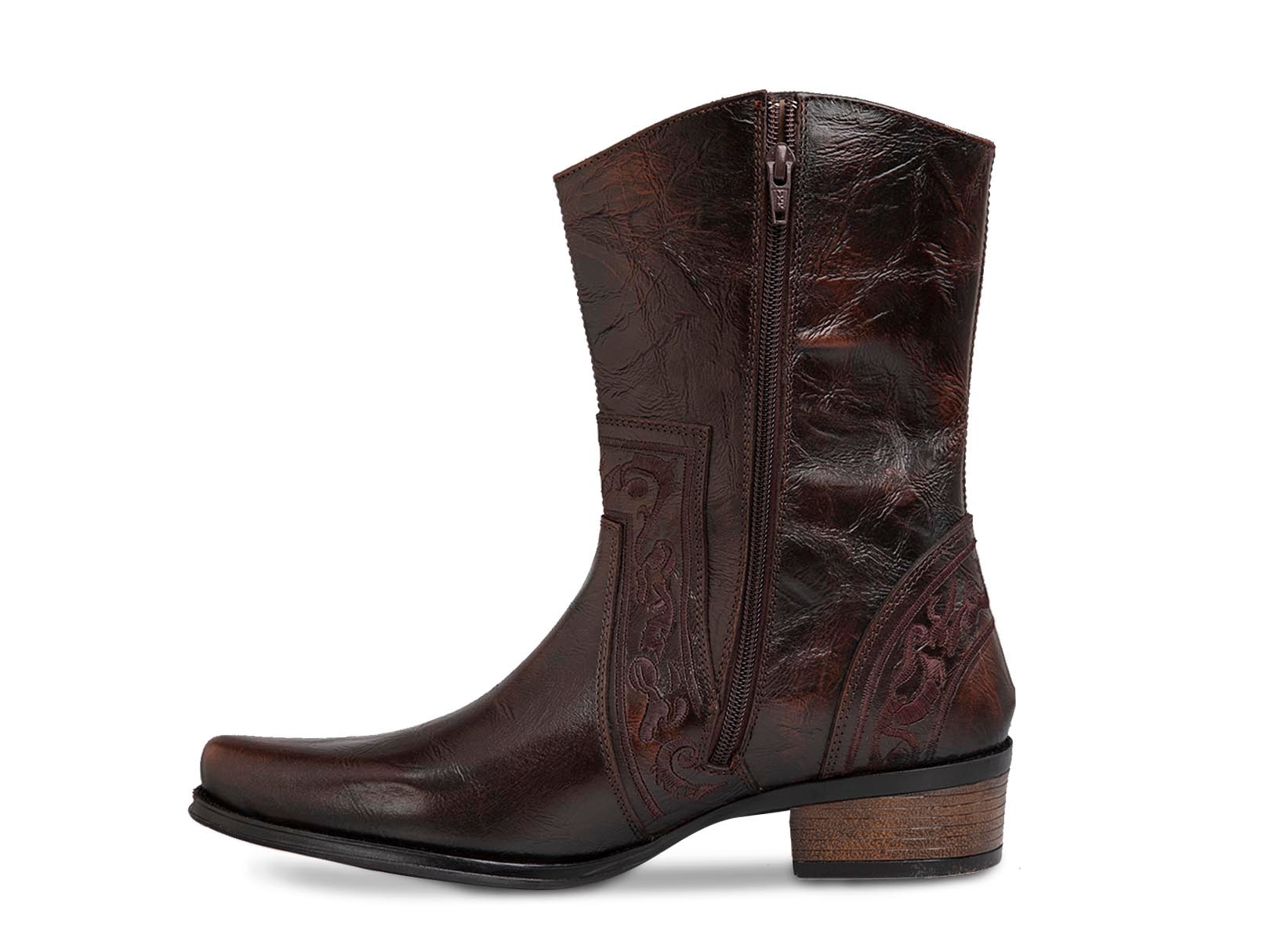 Bota Vaquera Hombre Larga Caballero Urban Cowboy 40708 Café — imagen 9