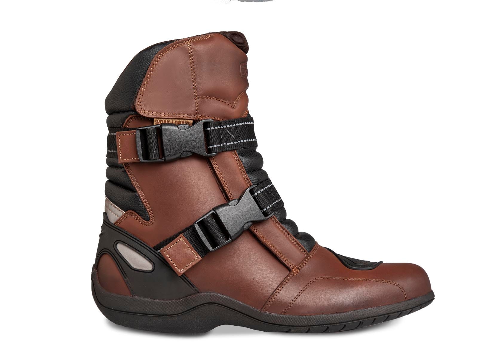 Bota hombre Biker Moto botín caballero Workland 80007 Café — imagen 7