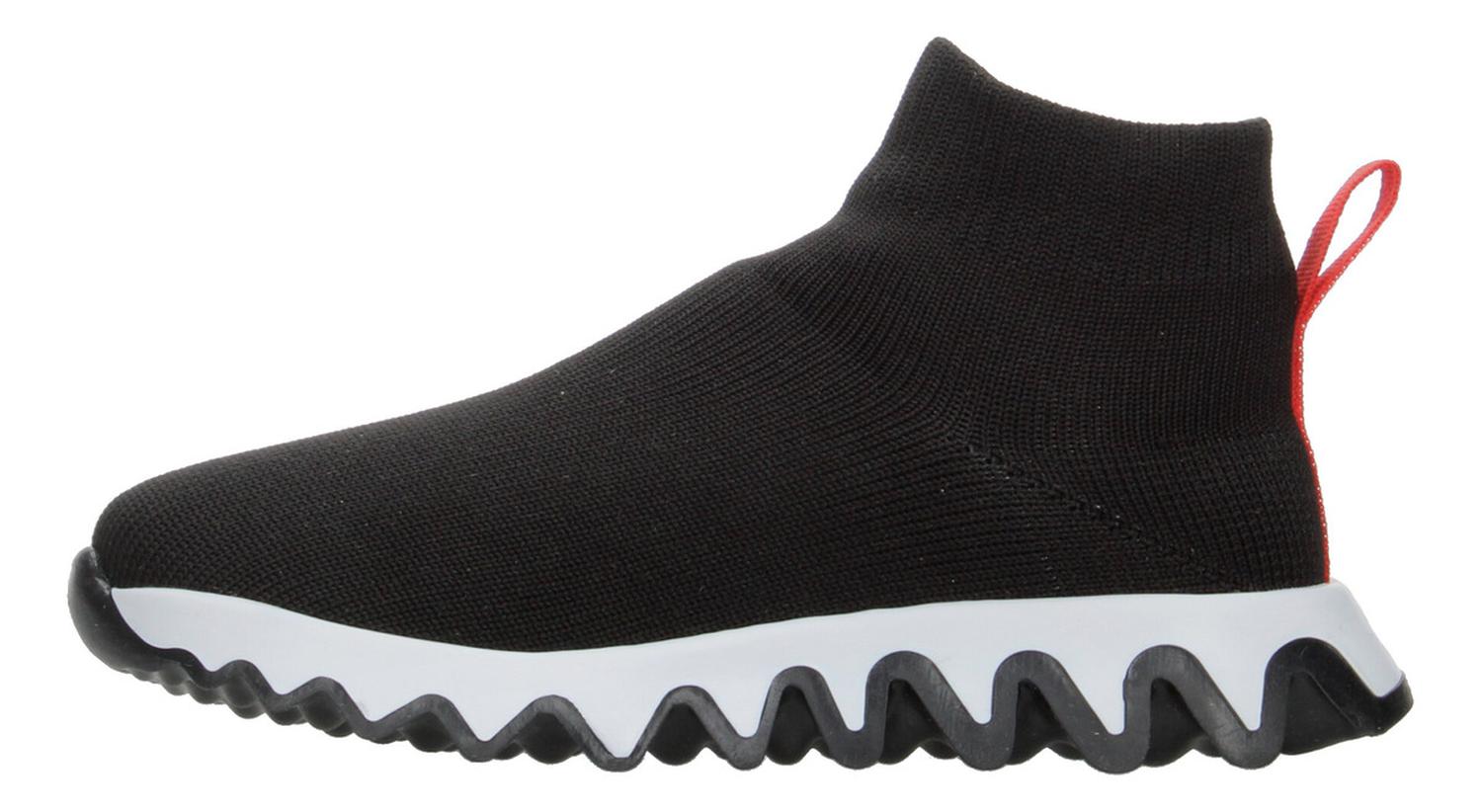 Tenis Chabelo Negro Para Niño Casual Moderno Ligero Comodo Practico Resistente Flexible Sin Agujetas — imagen 6