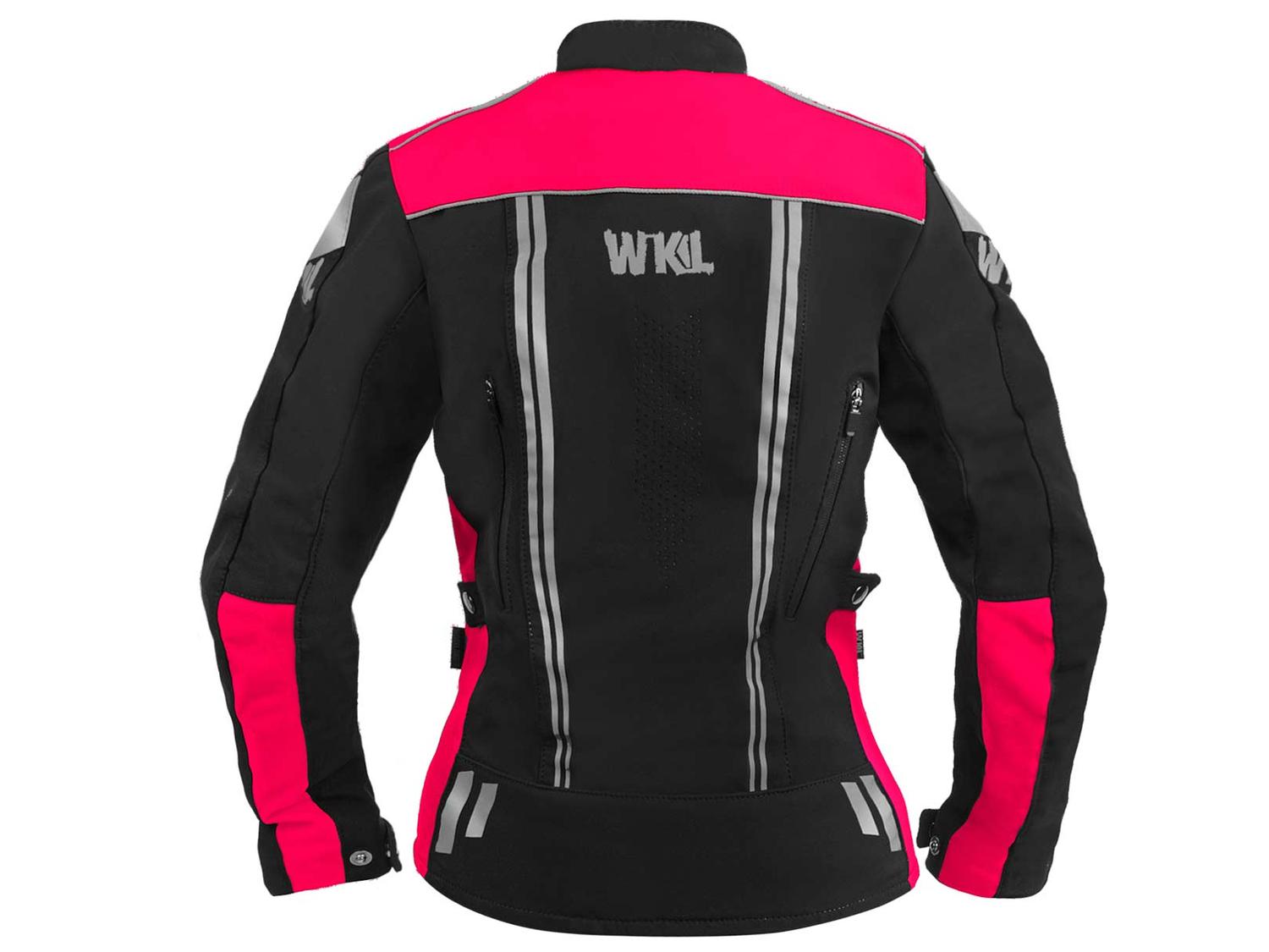 Chamarra moto mujer impermeable protecciones biker WKL 85 RS — imagen 5