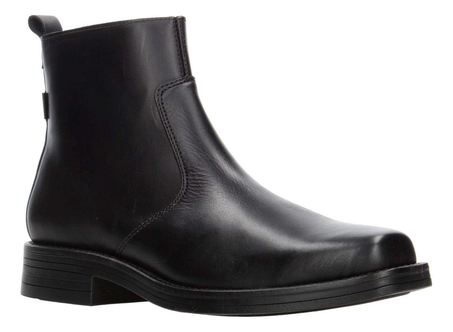 Bota Levis Hombre Casual Con Cierre Negro Caballero — imagen 3