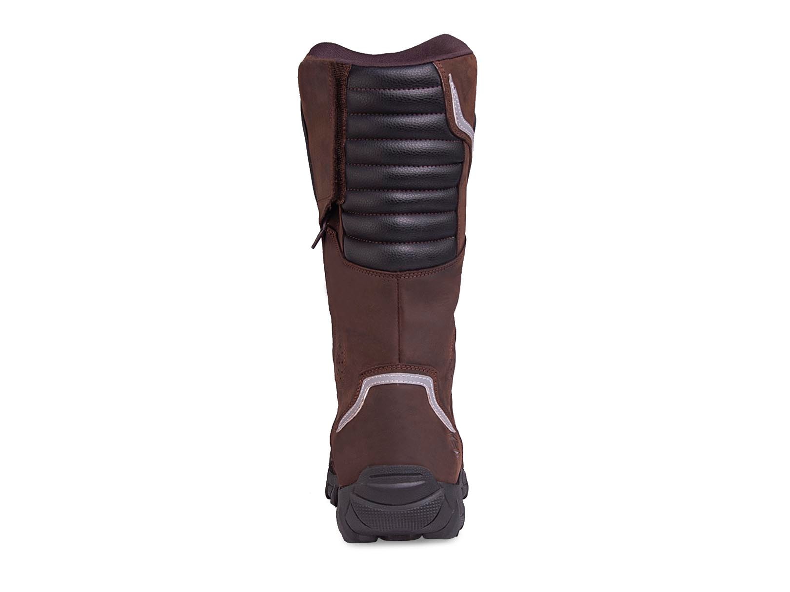 Botas Hombre Moto Biker Doble proposito Workland 76227 café — imagen 15