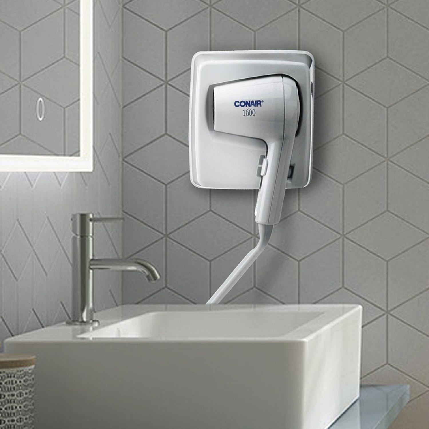 Secadora De Cabello Conair 110wm Empotrable Casa Hotel Viaje — imagen 4