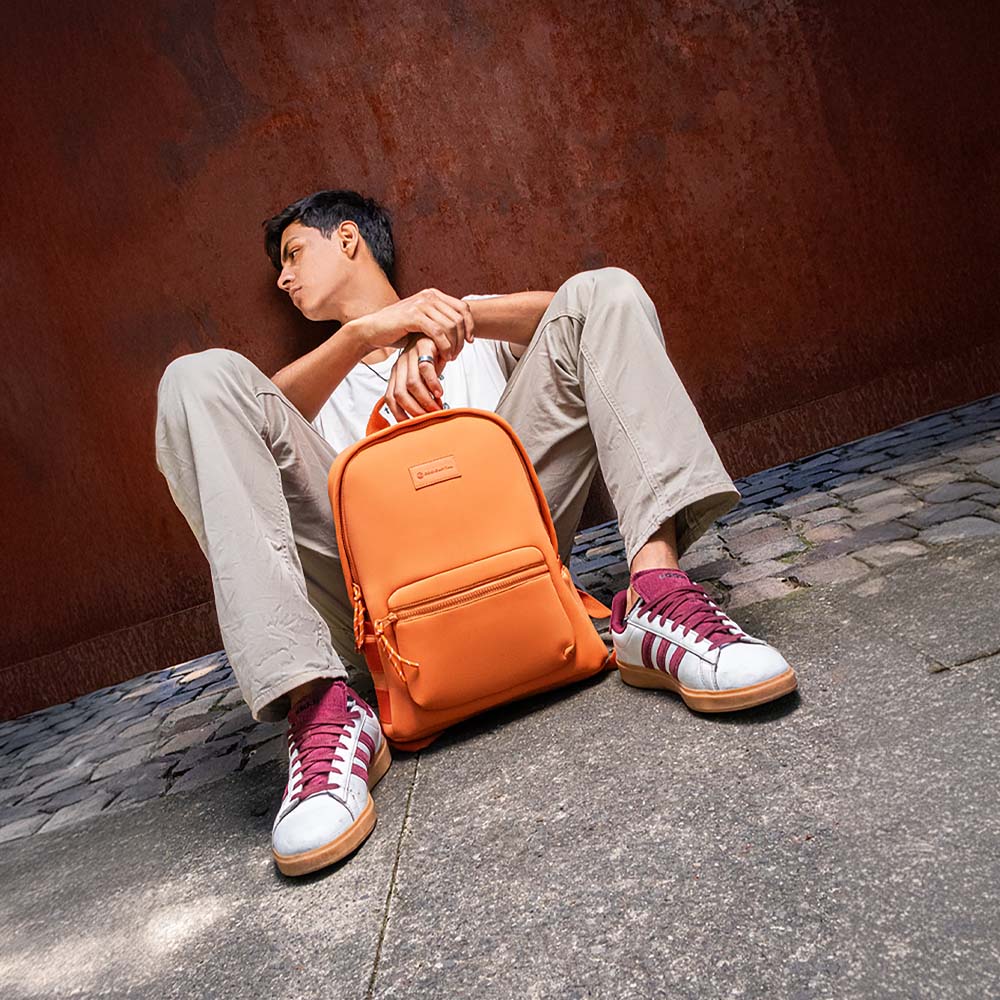 Mochila para laptop CoolCapital Slay: 14" pulgadas, Naranja — imagen 7