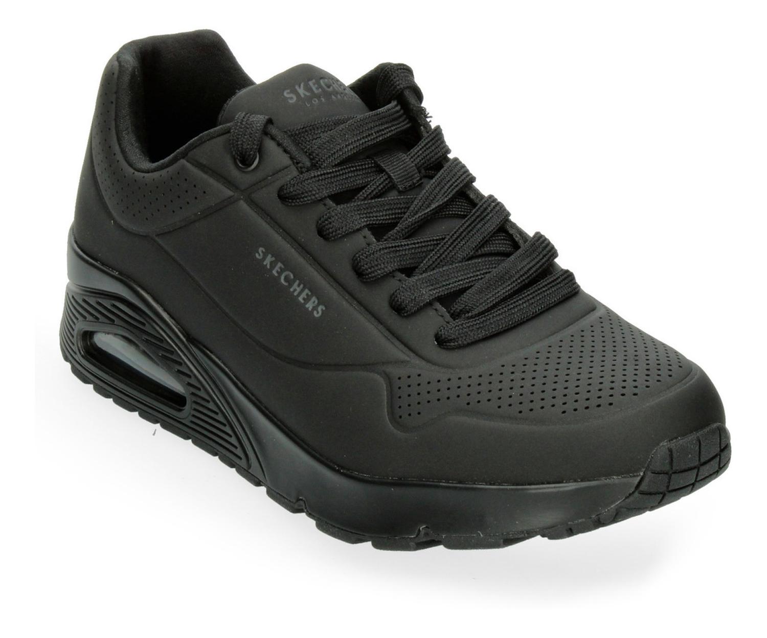 Tenis Skechers Hombre Casual Negro Caballero — imagen 3