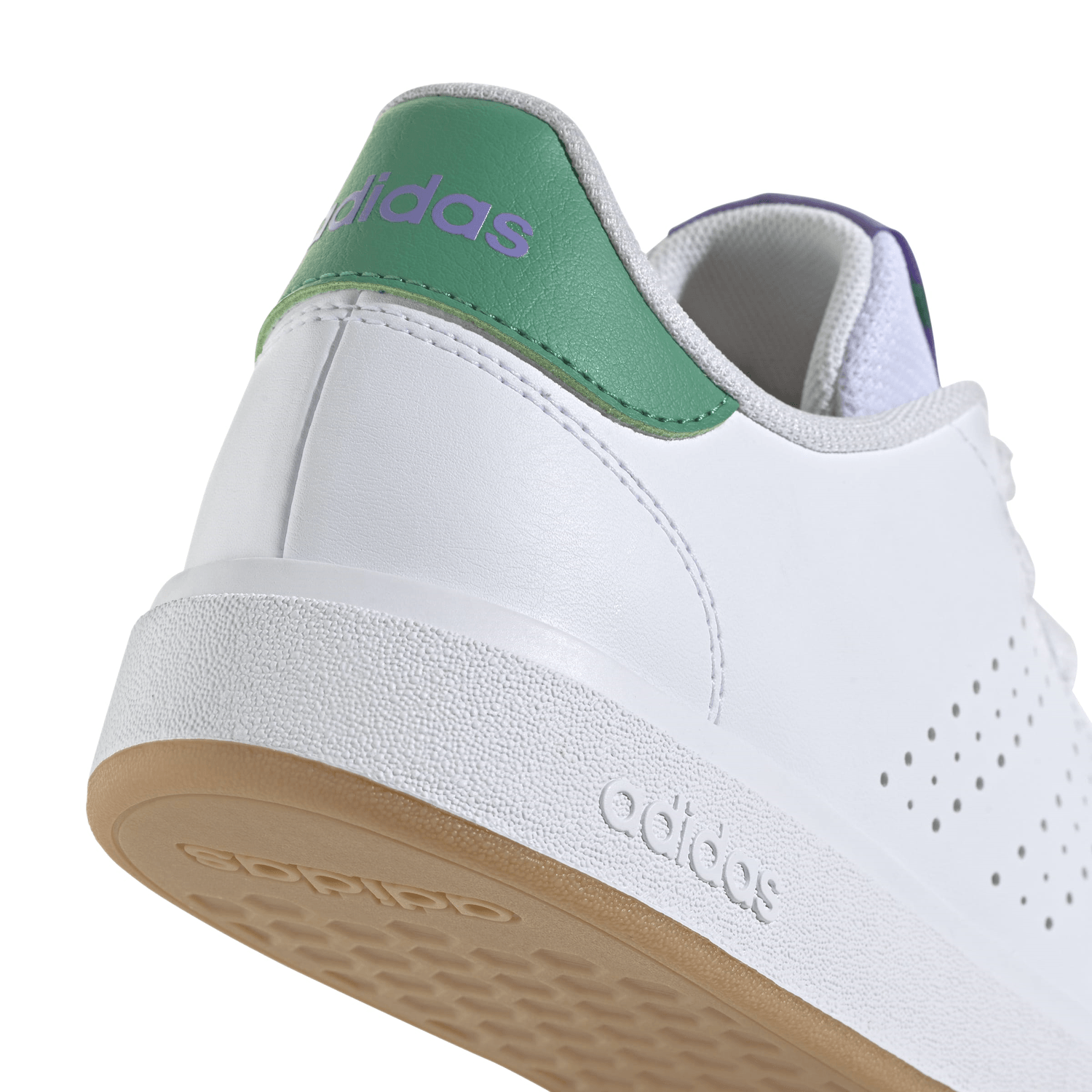 Tenis Adidas Advantage Base 2.0 Dama Casual Blanco Mujer — imagen 6