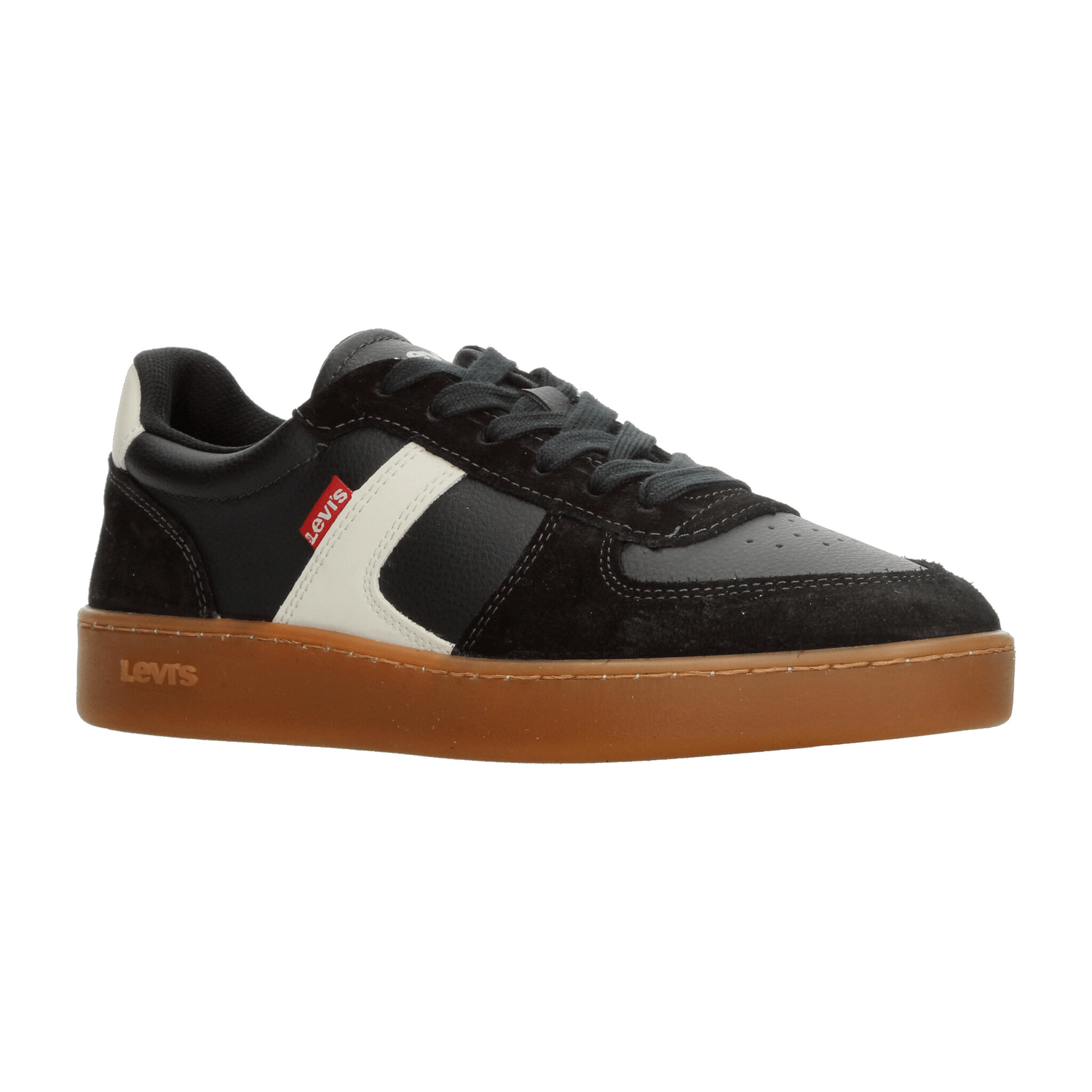 Tenis Levis Hombre Negro Casual Para Caballero — imagen 3