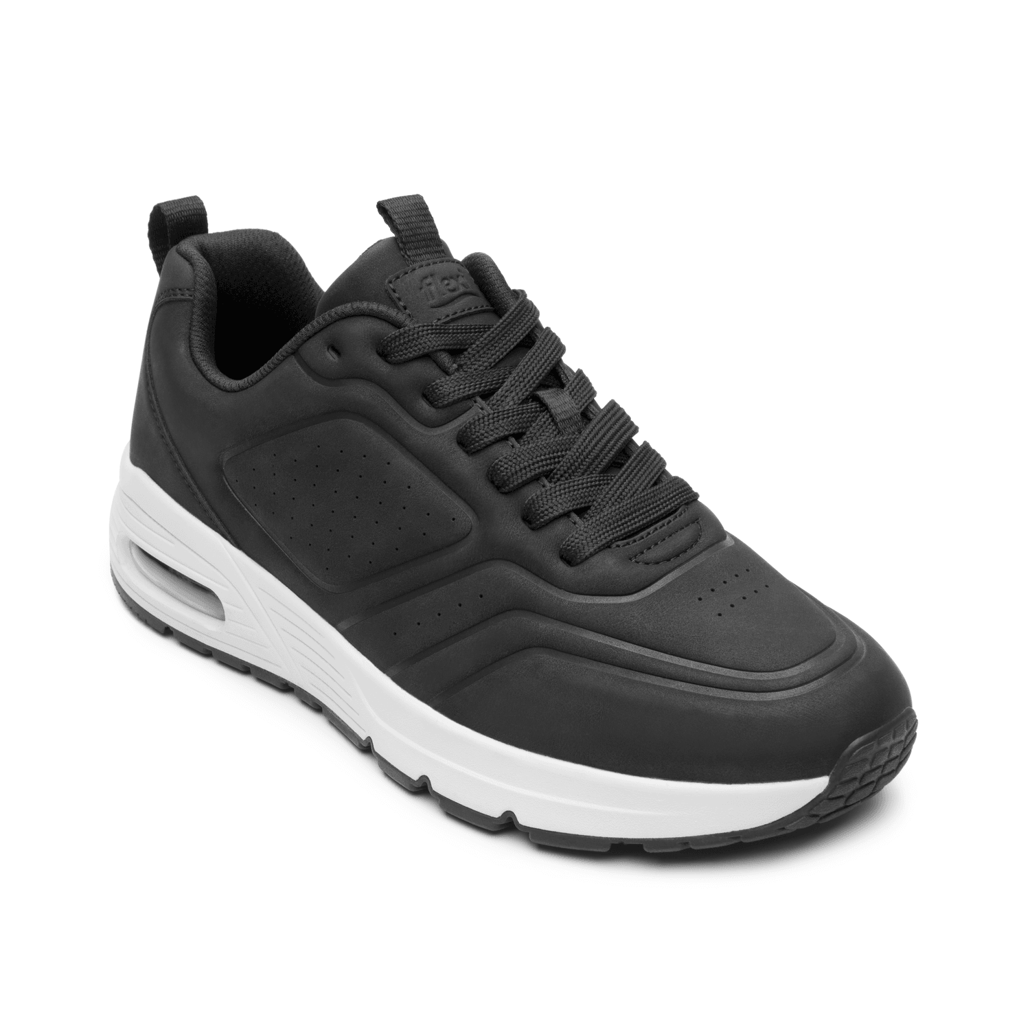 Tenis Hombre Flexi Negro Casual Caballero — imagen 3