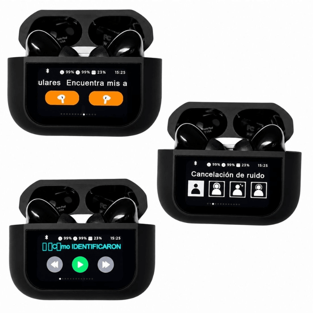 AUDIFONOS G-TIDE FUTURE POD (NEGRO) + SMARTWATCH MICROWEAR U5 — imagen 5