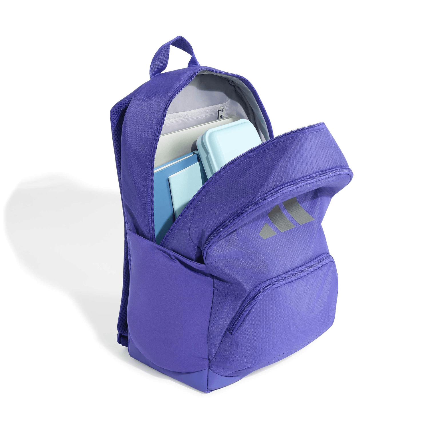 Mochila Adidas Defender Morado Escolar Impermeable Unisex — imagen 5