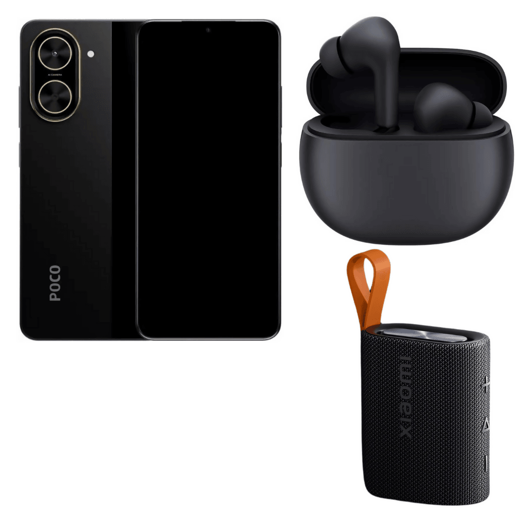 Xiaomi Poco C71 128gb Rom/4gb Ram + Buds 4 Active + Bocina Xiaomi Sound Pocket — imagen 2