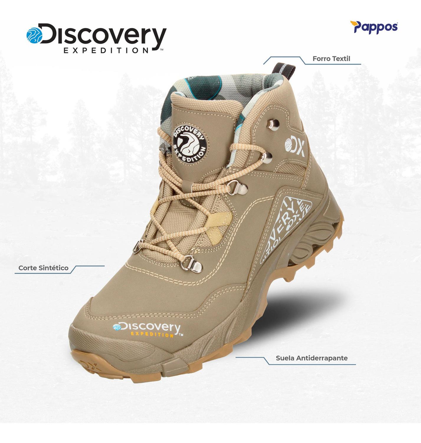 Bota Discovery Hombre Senderismo Antiderrapante Caballero — imagen 2