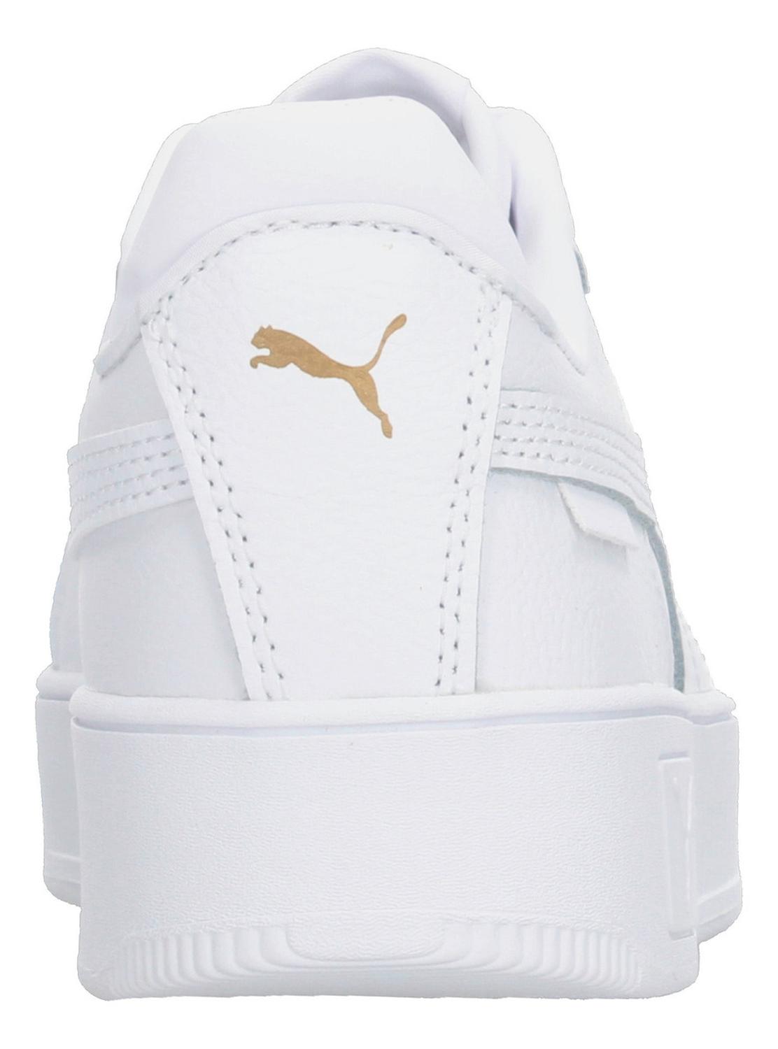 Tenis Puma Carina Street Con Plataforma Blanco Dama Mujer — imagen 8