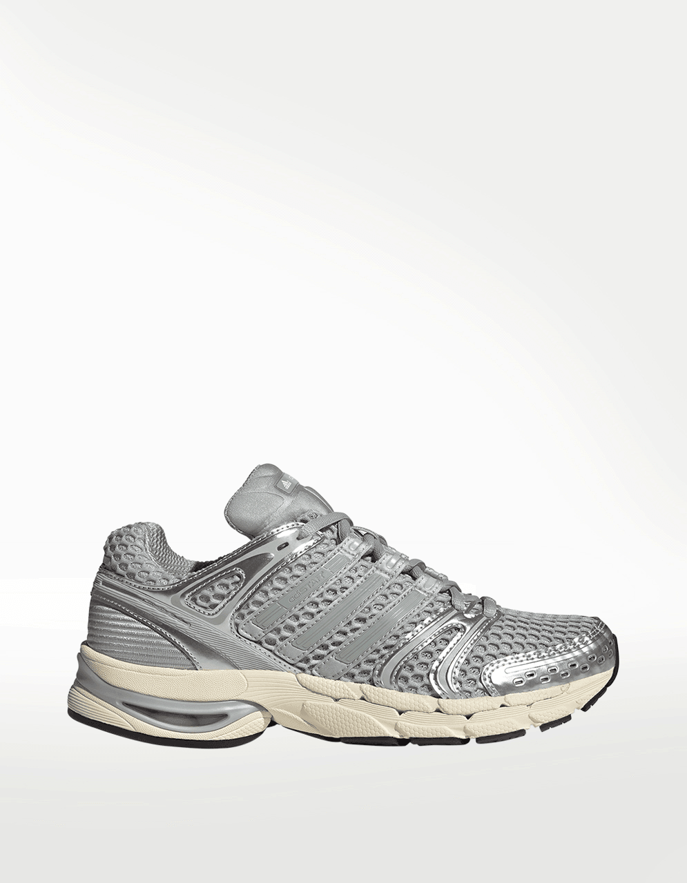 Tenis Adidas Adistar Control 5 Gris - Mujer — imagen 2