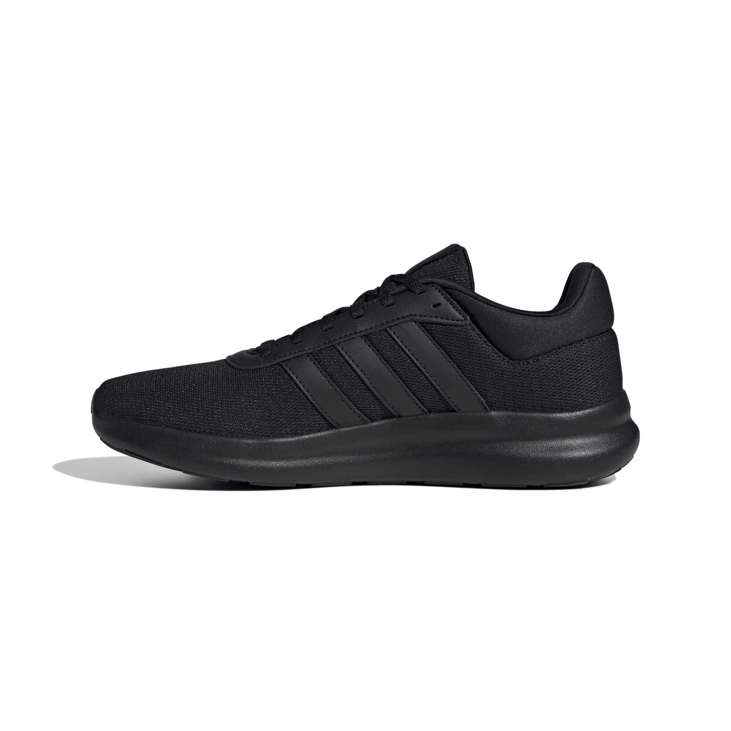 Tenis Adidas Lite Racer 4.0 Hombre Deportivo Diario Negro Caballero — imagen 4