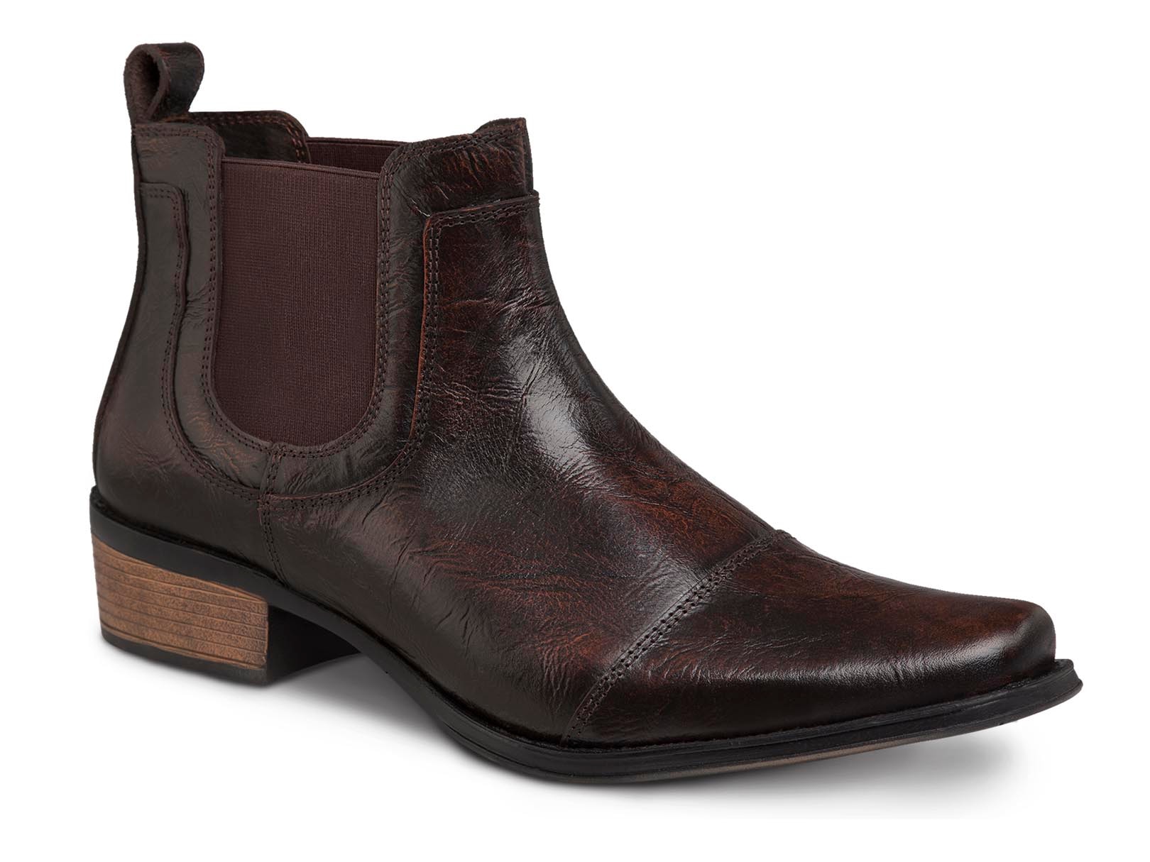 Botín Hombre Bota Vaquera Casual Urban Cowboy 40706 café — imagen 6