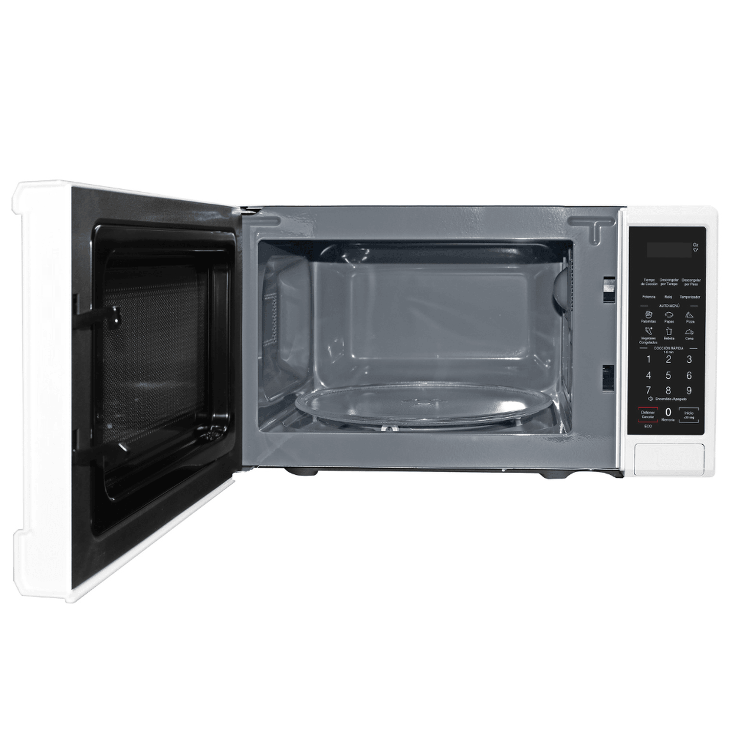 Horno de Microondas Koblenz MWKM07BHA 0.7 Pies 1050 W Blanco — imagen 3