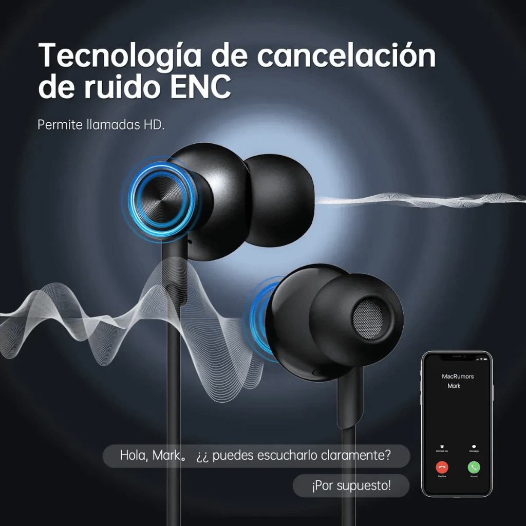 G-Tide EG22 Audífonos Neckband inalámbricos, micrófono, pantalla digital — imagen 5