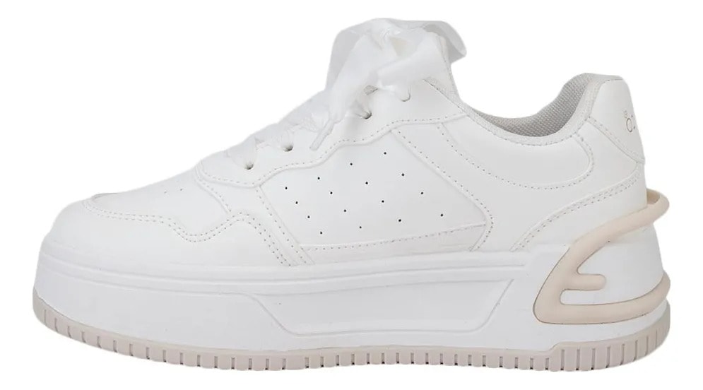 Tenis Next & Co Dama Plataforma Basico Liston 1251006 — imagen 16