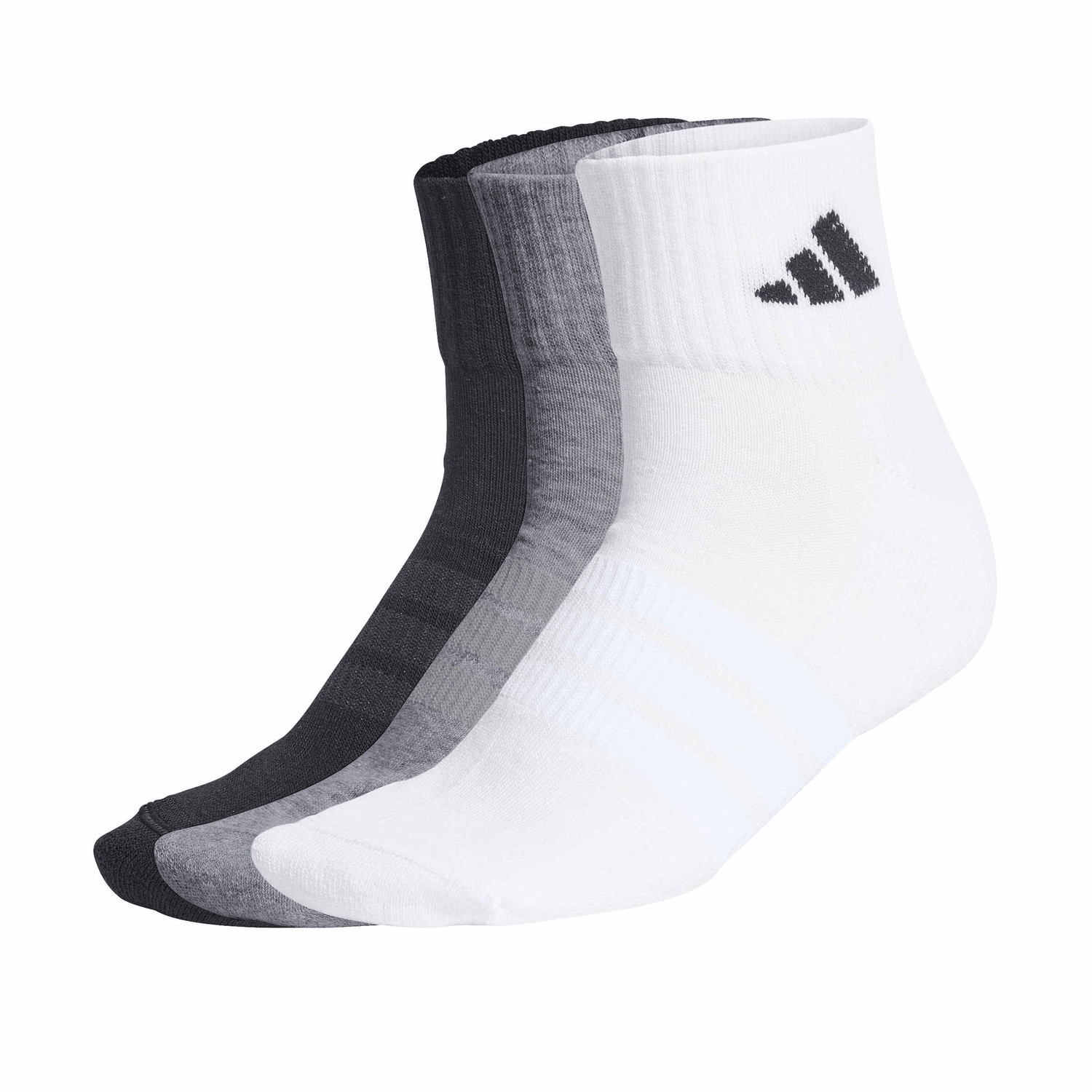 Calcetines Adidas Neutros Multicolor Deportivos 3 Pares Tobillo Unisex — imagen 2