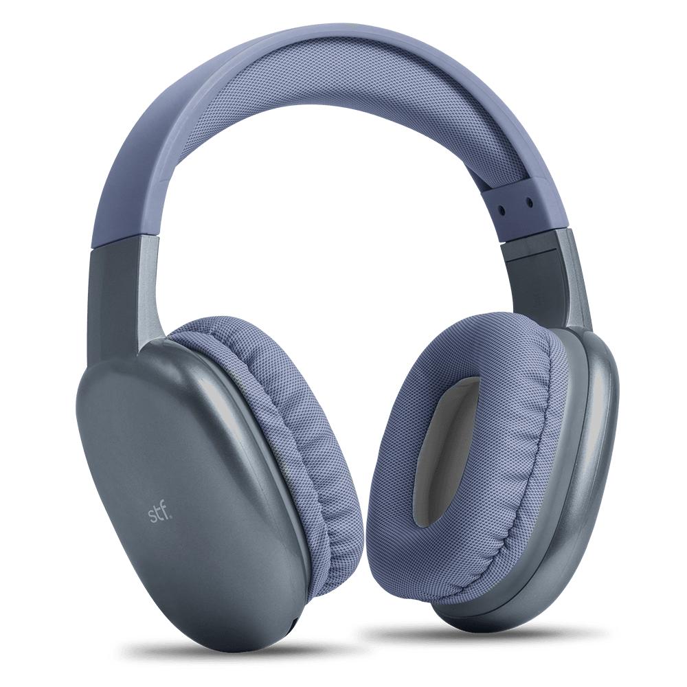 Audífonos inalámbricos On Ear STF Aurum 10hrs Uso Azul — imagen 2