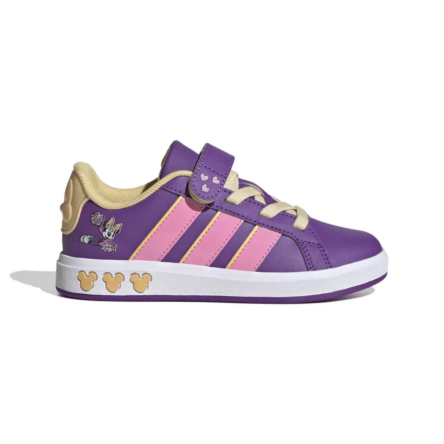 Tenis Adidas Grand Court Minnie EL K para Niñas 17 A 21.5. JS2347 — imagen 1