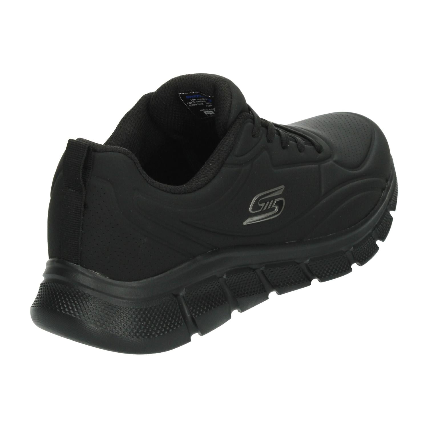 Tenis Hombre Skechers BOBS Sport Negro Casual Caballero — imagen 4