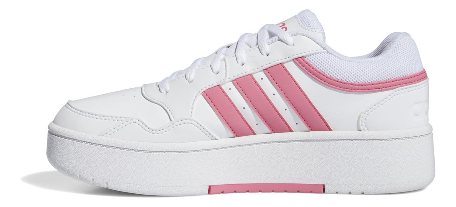 Tenis adidas Para Dama Hoops 3.0 Blanco Plataforma Mujer — imagen 5