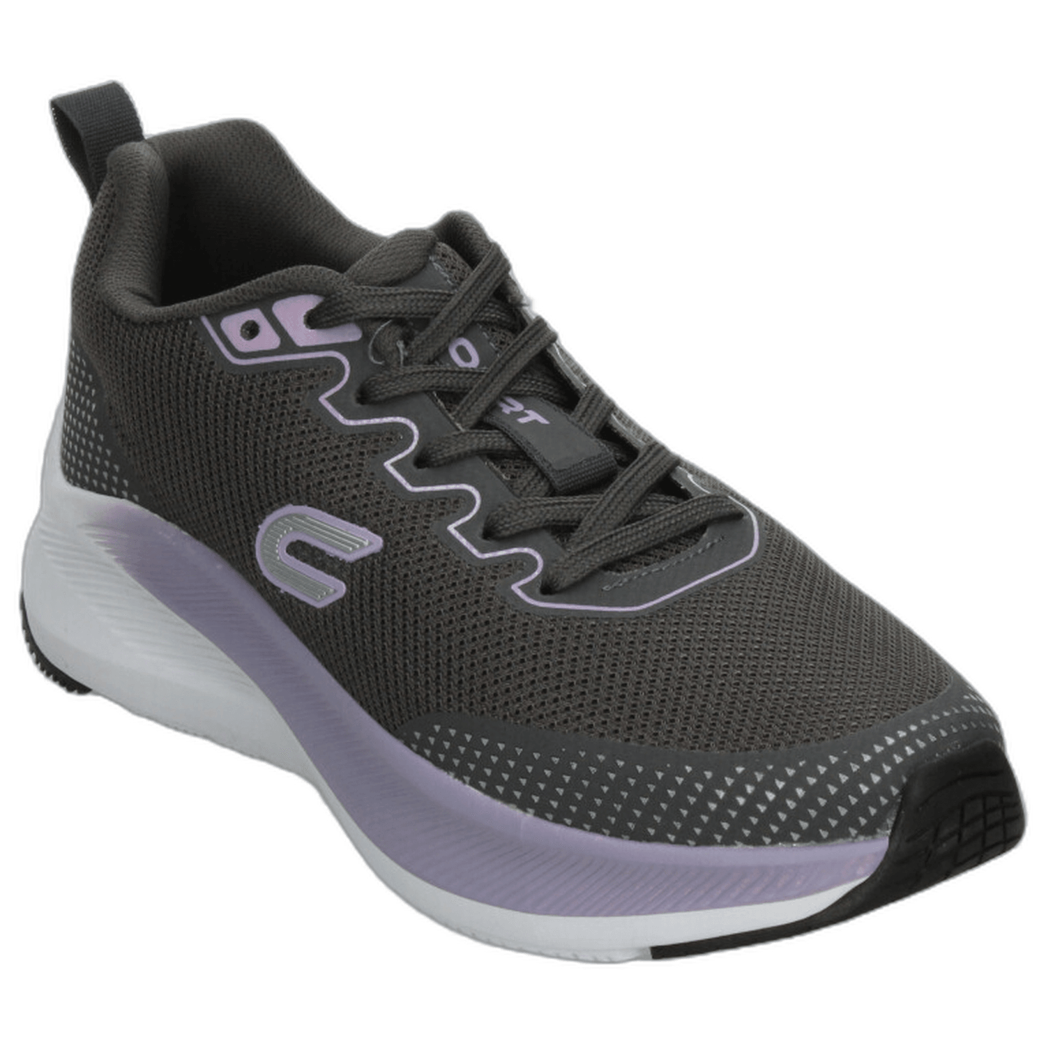 Tenis Dama Court Gris Deportivo Mujer — imagen 5