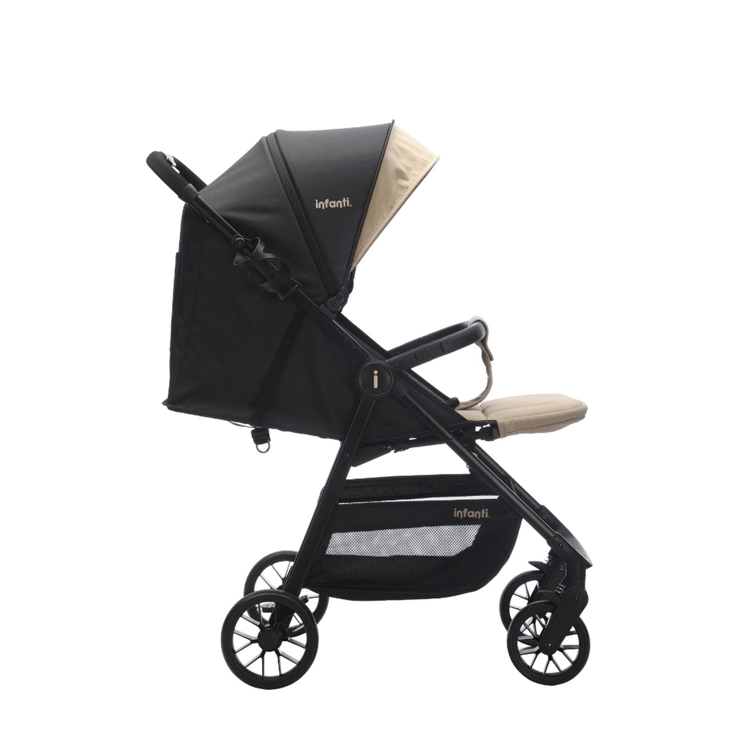 Carriola Infanti Grace Beige Ligera Plegable Compacta — imagen 2