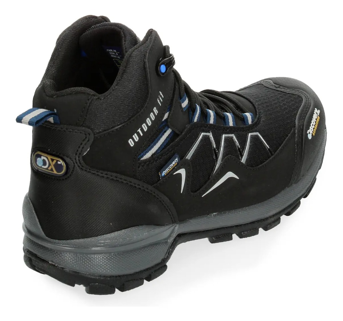 Bota Discovery Hombre Industrial Negro Caballero — imagen 12