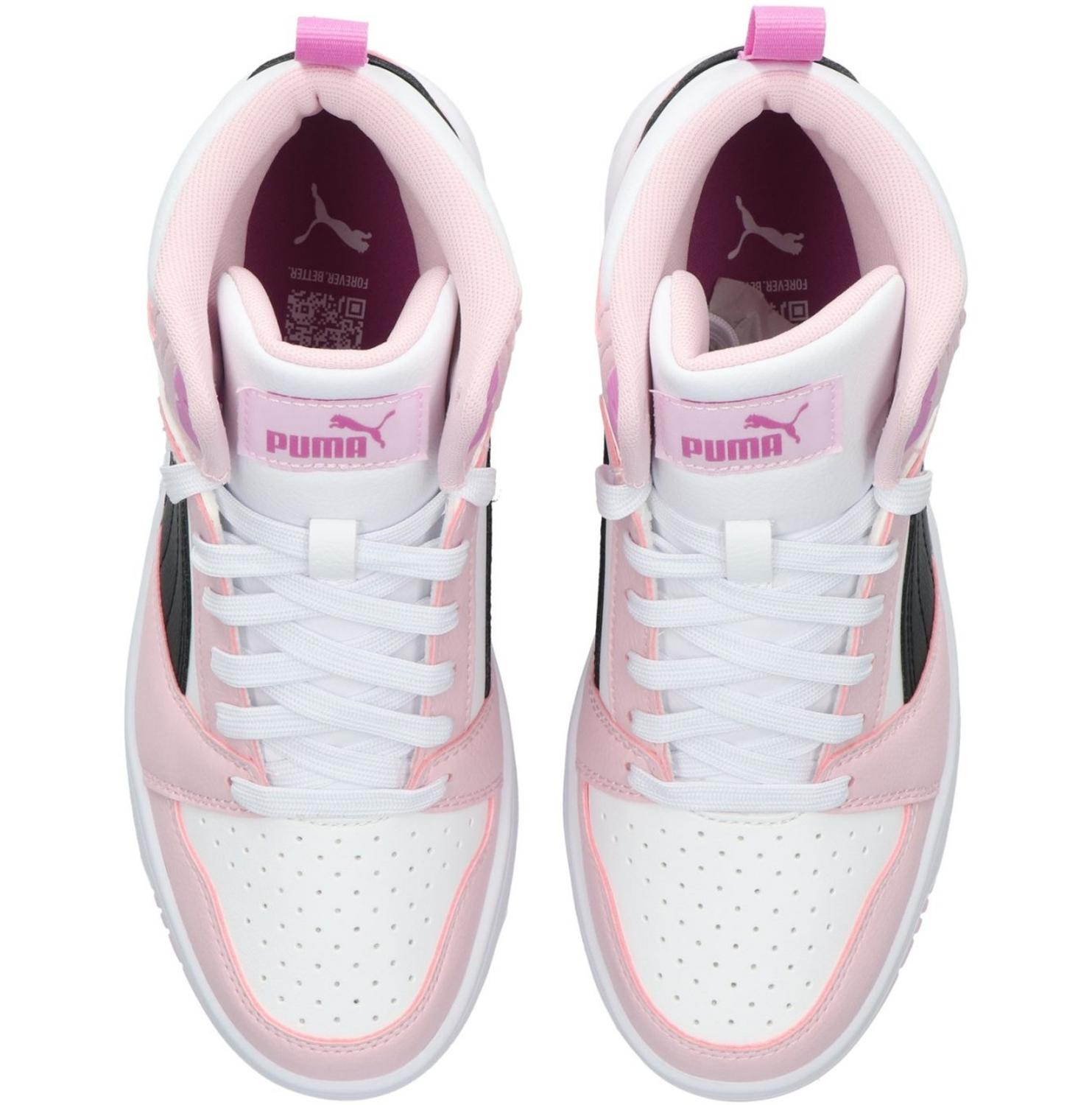 Tenis Puma Rebound V6 MID JR para Mujer 393831-43 — imagen 5