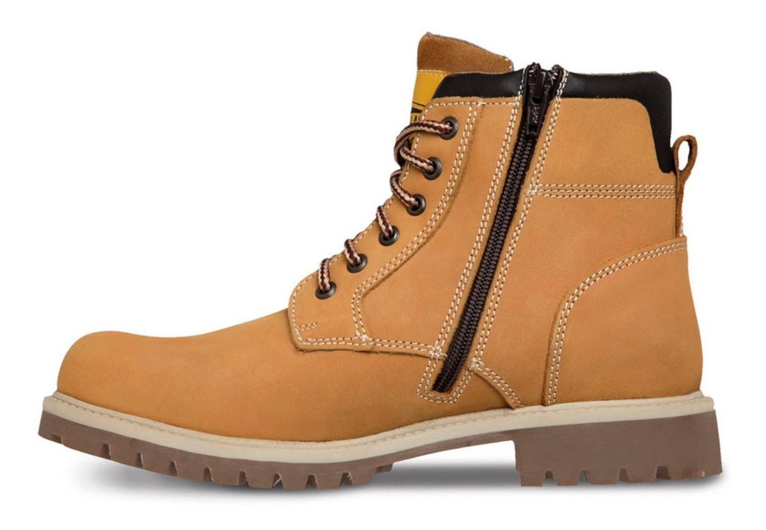 Bota Casual Hombre 77607 Miel — imagen 4